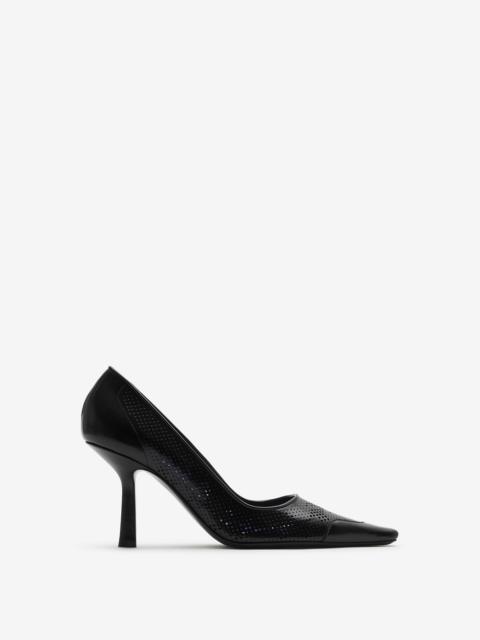 Burberry Leather Chisel Pumps​
