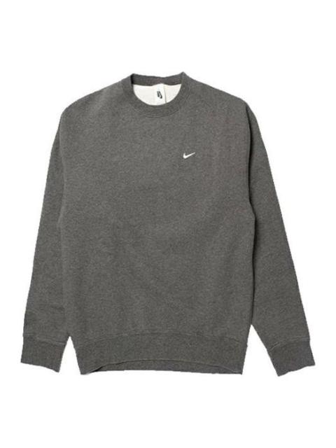 Nike Nike Lab Nrg Fleece Crew Round Neck Pullover Washed Gray DA2252-071