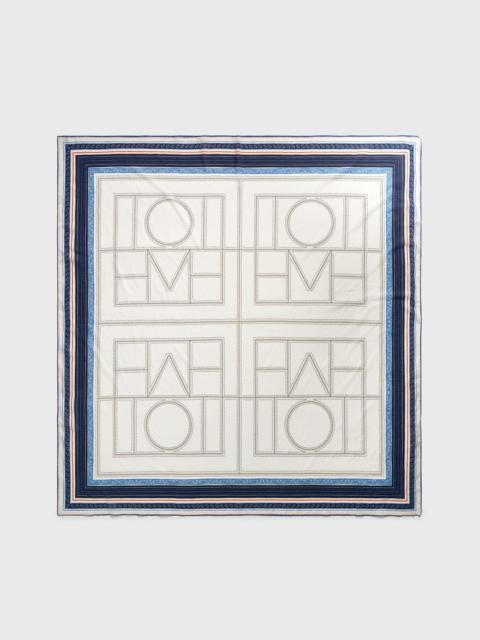 TOTEME Collector sarong ecru/navy