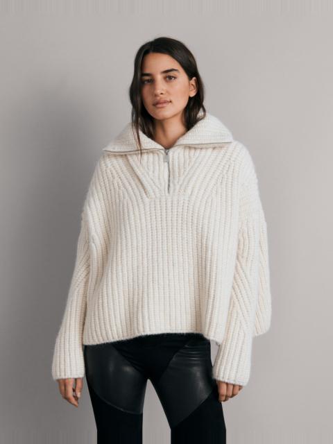 rag & bone Hannah Wool Half Zip Sweater
Relaxed Fit Sweater