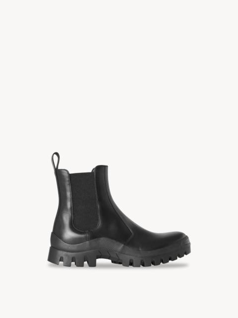 The Row Greta Winter Boot in Leather