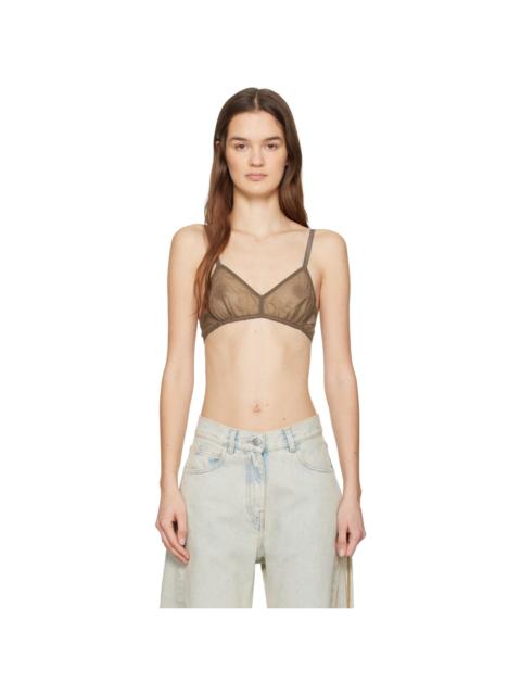 Calvin Klein Collection Brown Solen Unlined Bralette