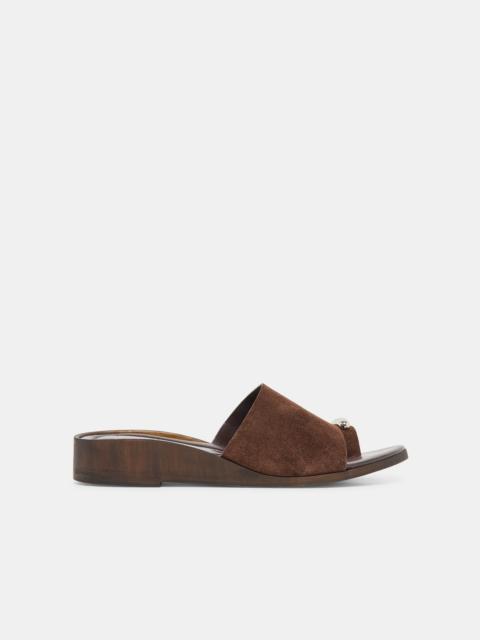 dolce vita MOXY SANDALS DK BROWN SUEDE