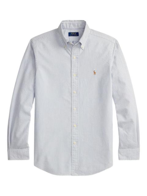 Polo Ralph Lauren striped embroidered oxford shirt