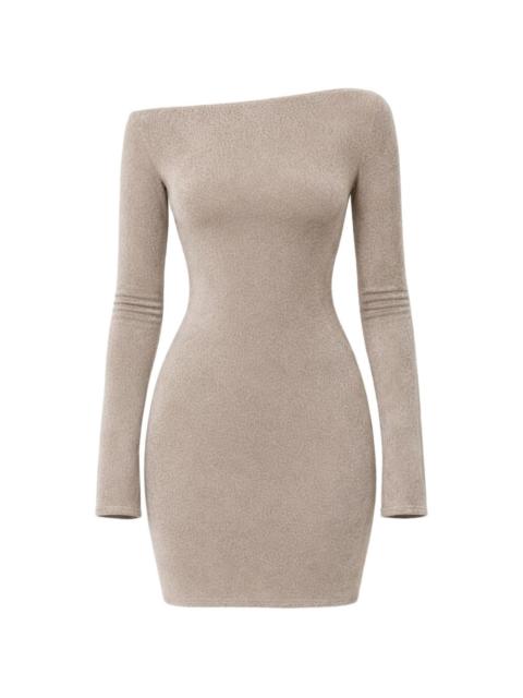 Reformation Vivien long-sleeve knit mini dress