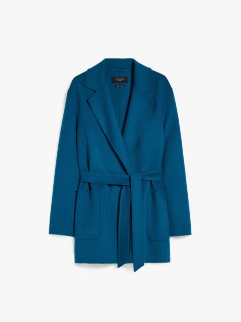 WEEKEND Max Mara ELLISSE Oversized belted wool jacket