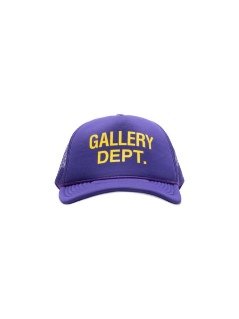 GALLERY DEPT. Gallery Dept. GD Trucker Cap 'Purple'
