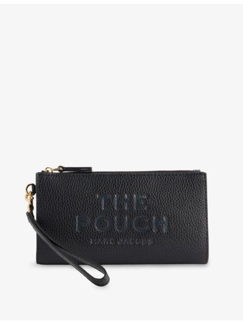 Marc Jacobs Brand-Debossed Leather Pouch