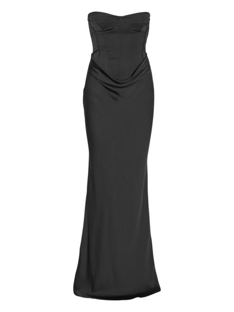 ROTATE Rotate Corset Maxi Dress