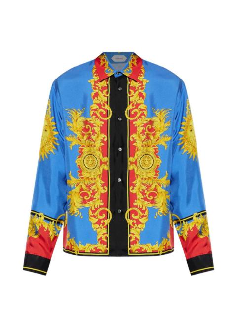 VERSACE Sun silk shirt