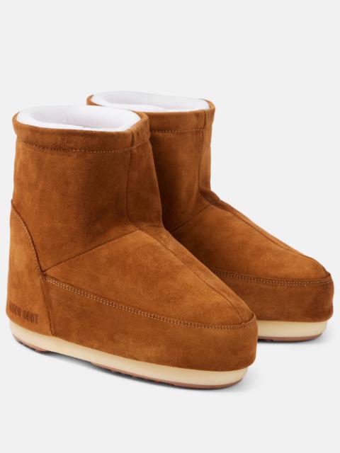 MOON BOOT Icon Low suede snow boots