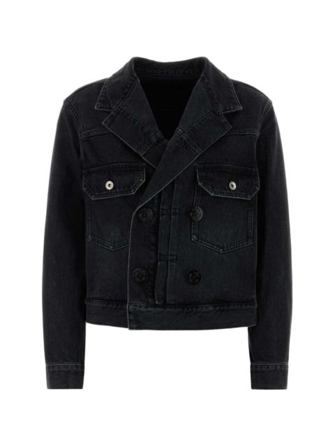 sacai double-breasted jacket