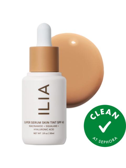 ILIA Beauty Super Serum Skin Tint SPF 40 - Hydrating Foundation