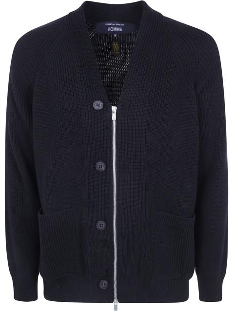Comme des Garçons Homme Cardigan Double Lace "Double Lace Wool Cardiga
