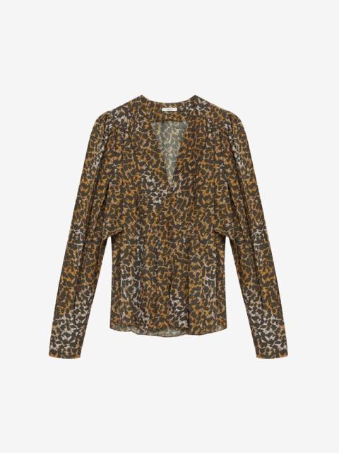Isabel Marant Étoile AMIRYA PRINTED TOP