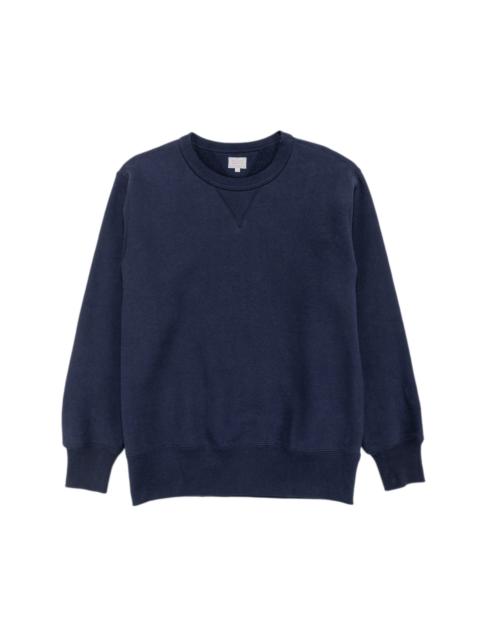 The Real McCoys The Real McCoy’s MC24113 10 Oz. Loopwheel Crewneck Sweatshirt Navy