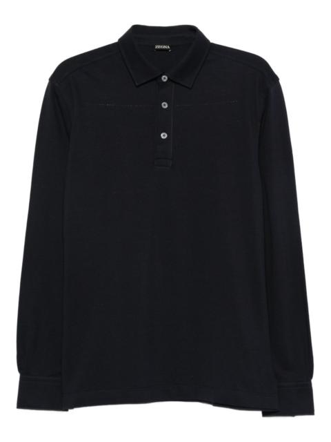 ZEGNA long-sleeve polo shirt
