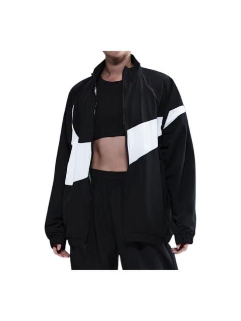 Nike (WMNS) Nike Oversized Woven Jacket 'Black White' HV4108-010