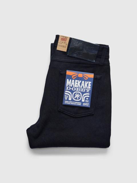 Naked & Famous "Maekake Dobby" 12.2oz Indigo Dobby - True Guy Fit