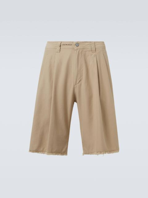 Cotton Bermuda shorts