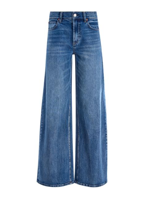 Alice + Olivia TRISH MID RISE BAGGY JEAN