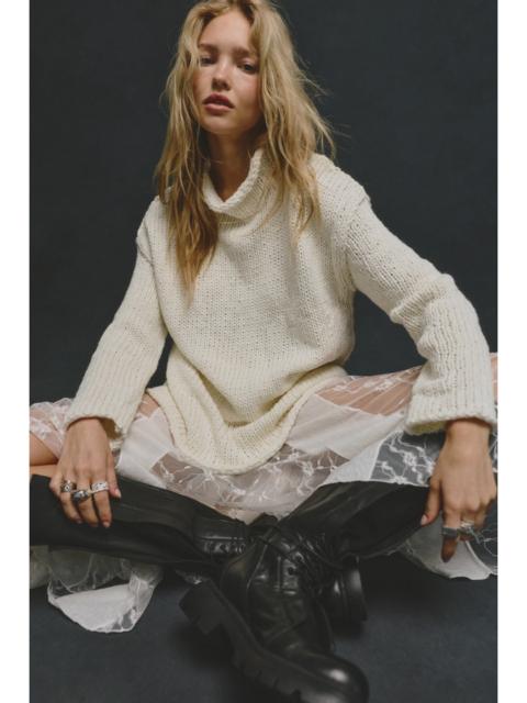 FREE PEOPLE Opal Rollneck Knit Tunic