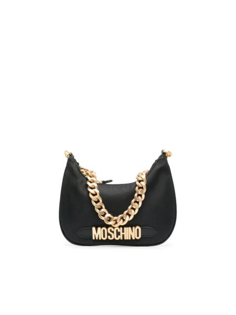 Moschino logo-letter shoulder bag