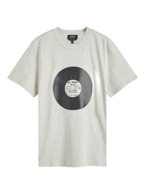 A.P.C. A.P.C. Plantine Turntable Graphic T-Shirt