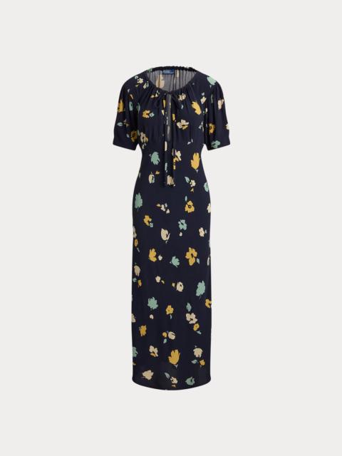 Polo Ralph Lauren Floral-Print Crepe Dress