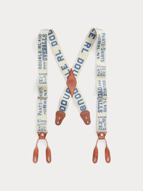 RRL by Ralph Lauren Logo Stretch Braces