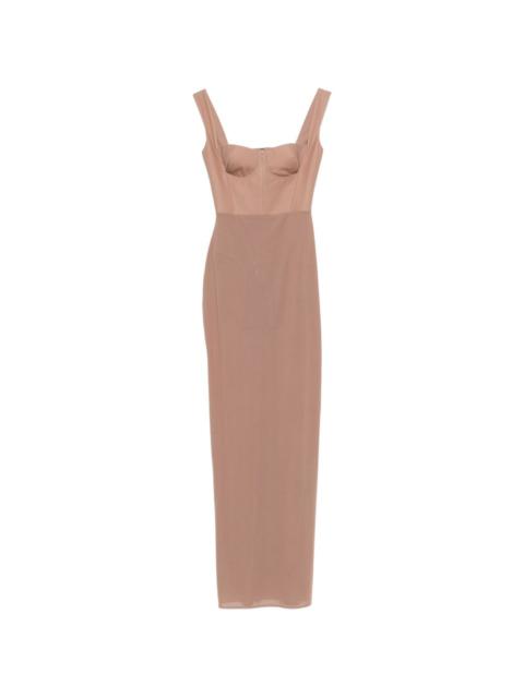 ALEX PERRY sleeveless maxi dress
