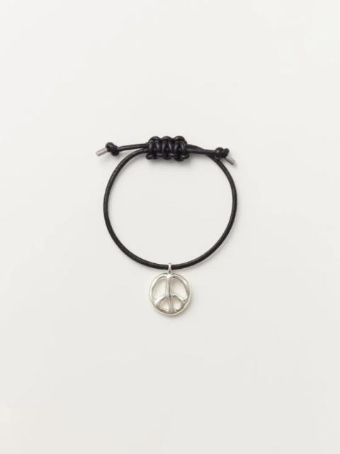 Ambush PEACE LEATHER BRACELET