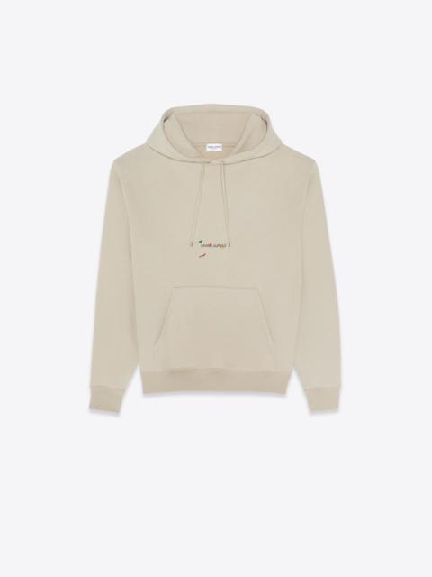 saint laurent rive gauche hoodie