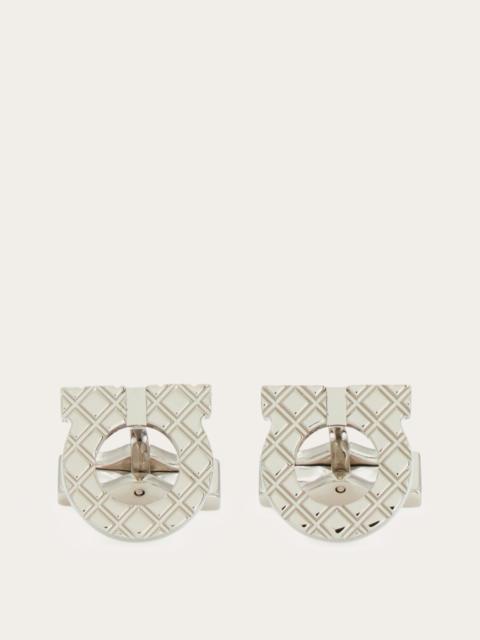 FERRAGAMO Gancini cufflinks