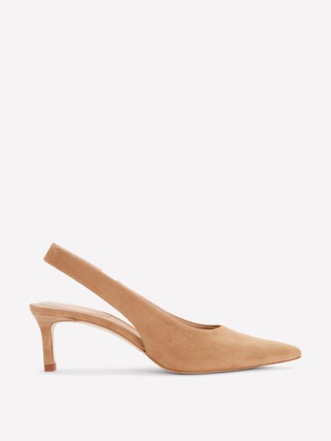 BODEN Hope Slingback Kitten Heels-Macchiato Suede