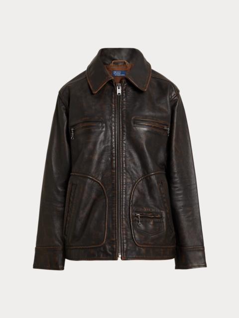 Polo Ralph Lauren Leather Moto Jacket