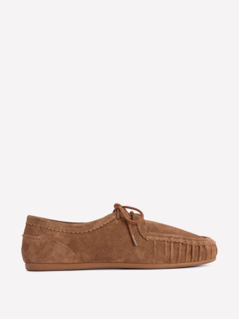 BODEN Soft Boat Shoes-Tan