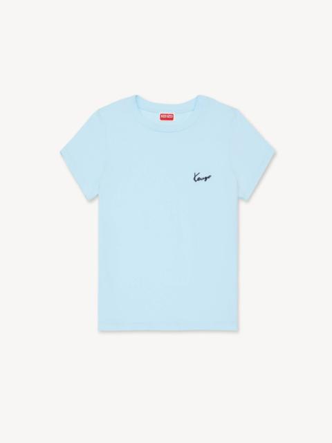 KENZO 'KENZO Signature' embroidered T-shirt in cotton