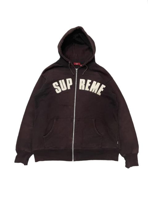 Supreme Vintage Supreme Arc Logo Zipper Baggy Hoodie | arcvssmy
