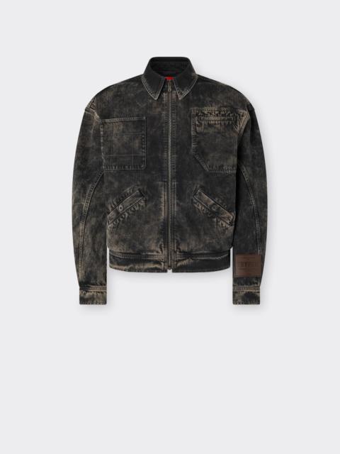 Ferrari Reconditioned by Ferrari denim jacket for the 2026 Silverstone Grand Prix