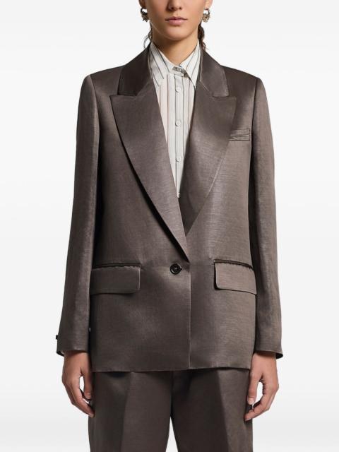 PESERICO Glazed blazer