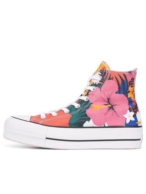 Converse (WMNS) Converse Chuck Taylor All Star Lift High 'Paradise Print' 563975C