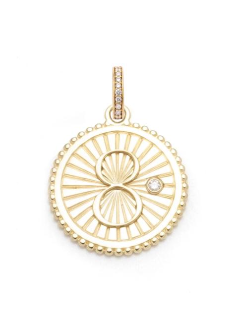 FOUNDRAE Diamond Karma Medium Medallion