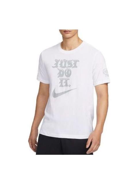 Nike Nike Dri-Fit Just Do It T-Shirt 'White' FJ2402-100