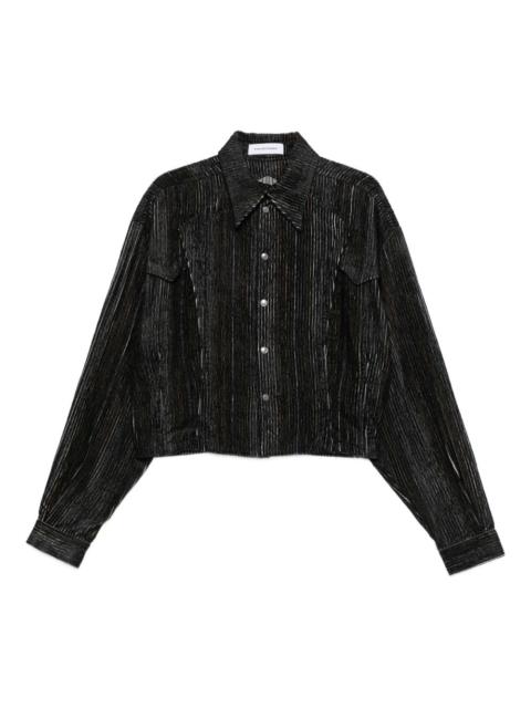Kiko Kostadinov Kraner striped shirt