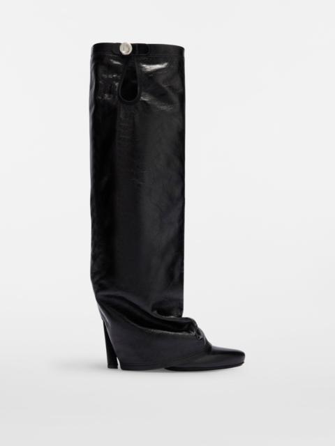 THE ATTICO ''LEON'' BLACK BOOT