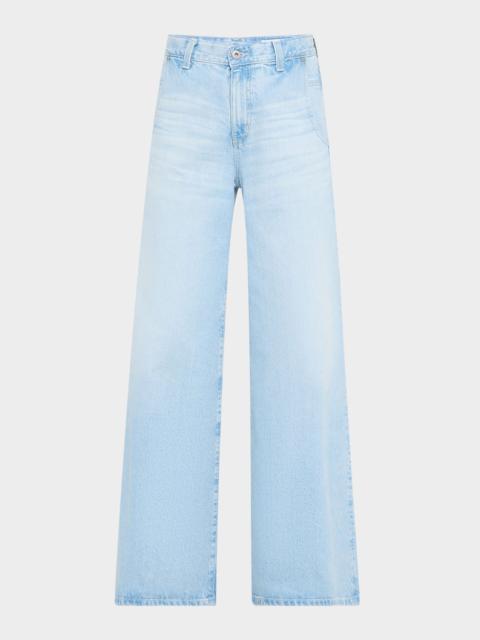 AG Jeans Posey Mid-Rise Super-Wide Jeans
