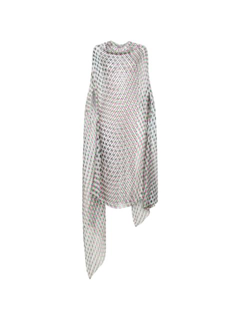 Dries Van Noten Dries Van Noten Draped Polka-dot Dress