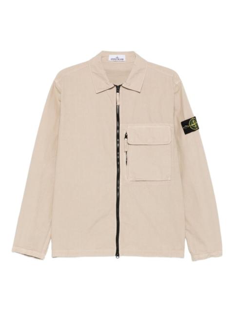 zip-front patch-pocket jacket