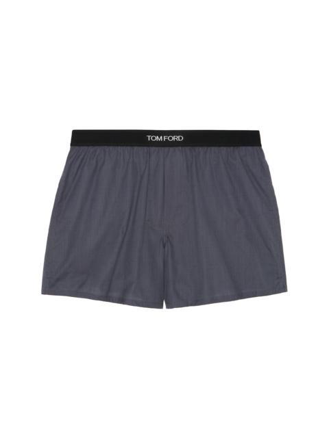 TOM FORD Gray Cotton Boxers